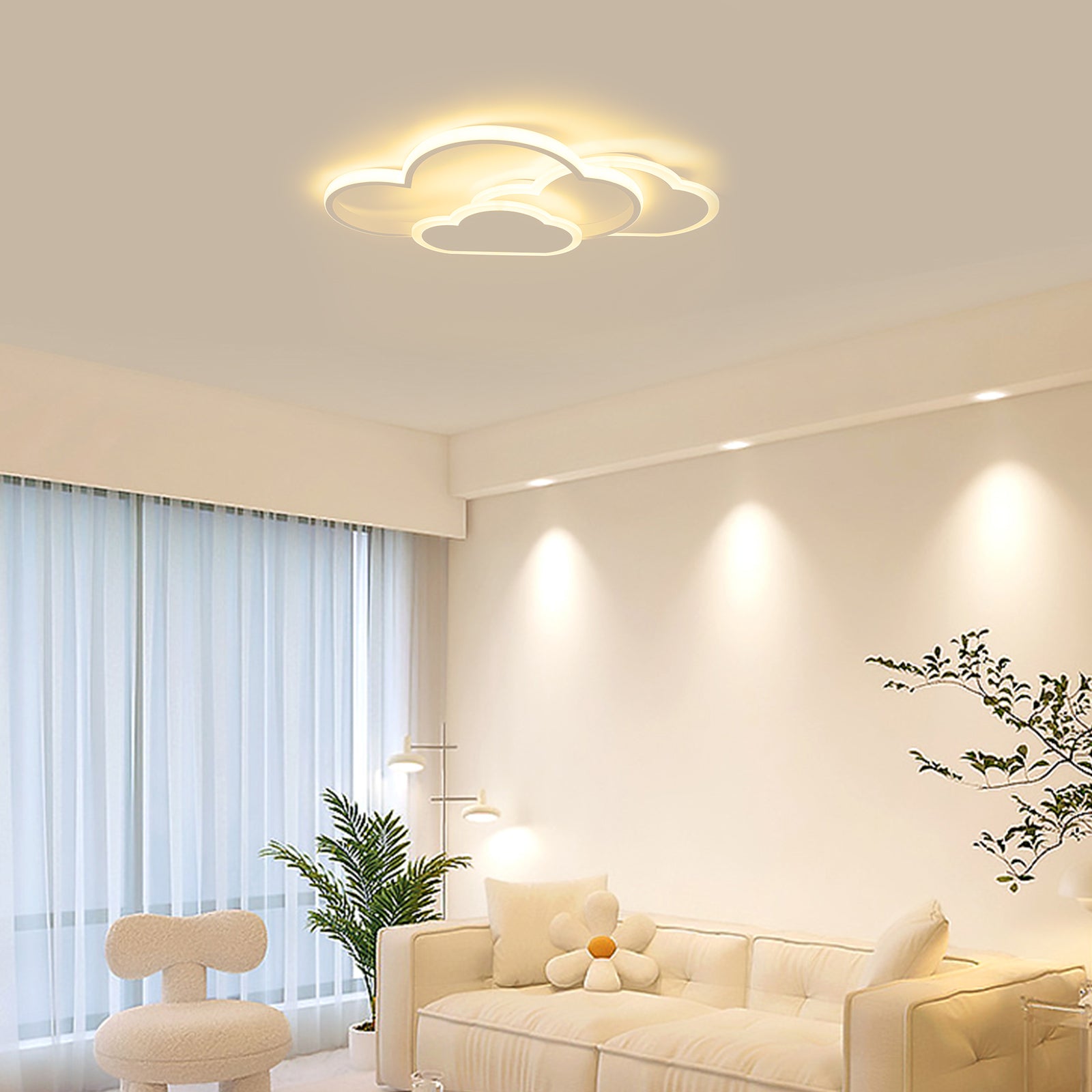LED Cloud Ceiling Lamp Modern Design