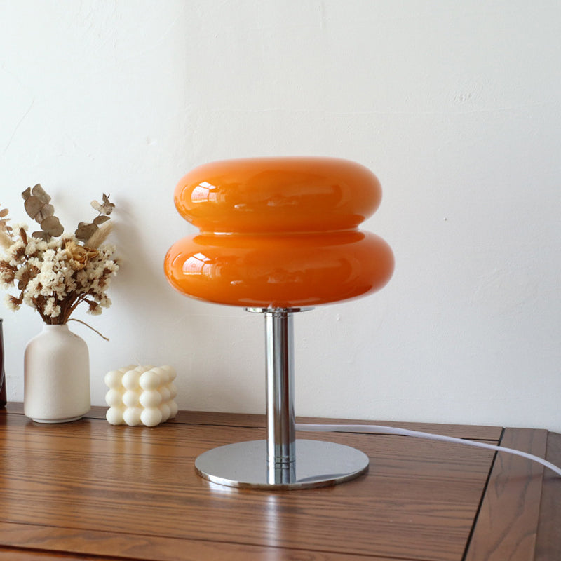 Glass Table Lamp with Touch Dimming