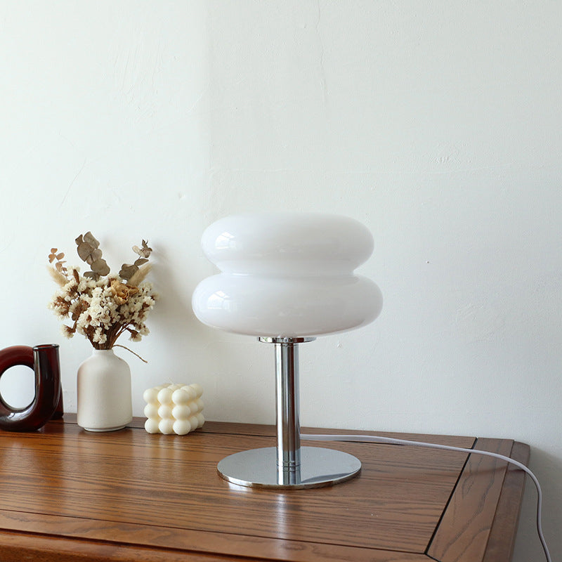 Glass Table Lamp with Touch Dimming