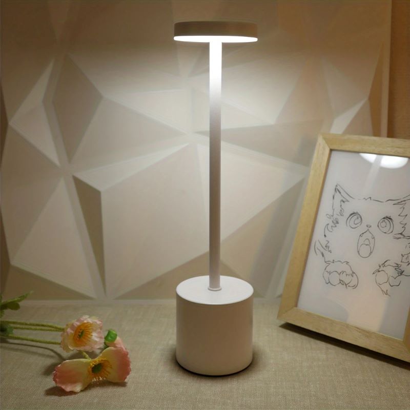 Rechargeable Touch‑LED Table Lamp