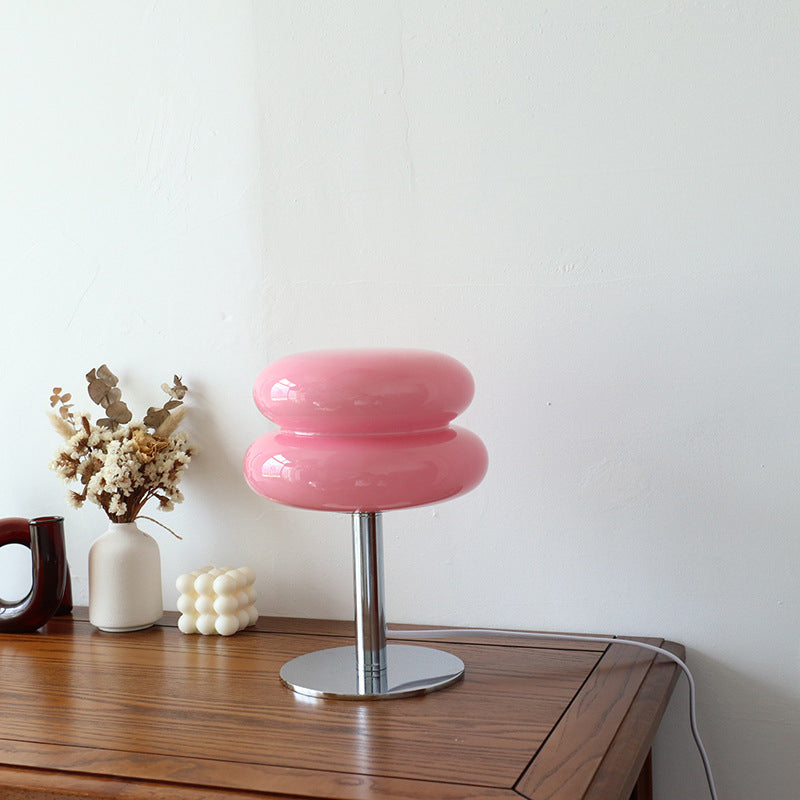 Glass Table Lamp with Touch Dimming