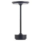 Wireless dimmable metal table lamp with USB-C charging and touch control