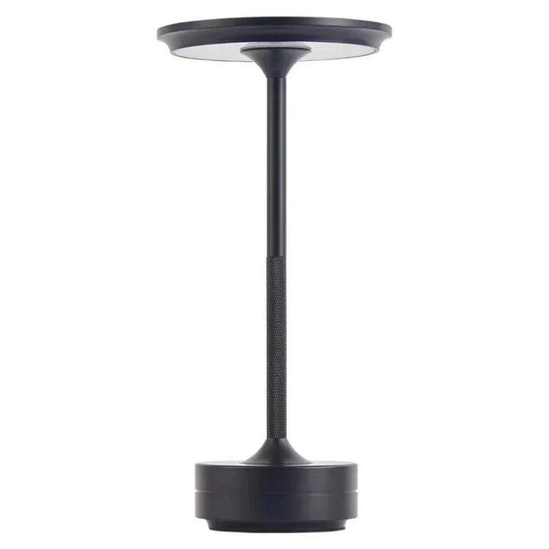 Wireless dimmable metal table lamp with USB-C charging and touch control